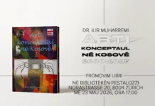 Në Zürich promovohet libri “Arti Konceptual në Kosovë 2000–2025” i Prof. Dr. Ilir Muharremit